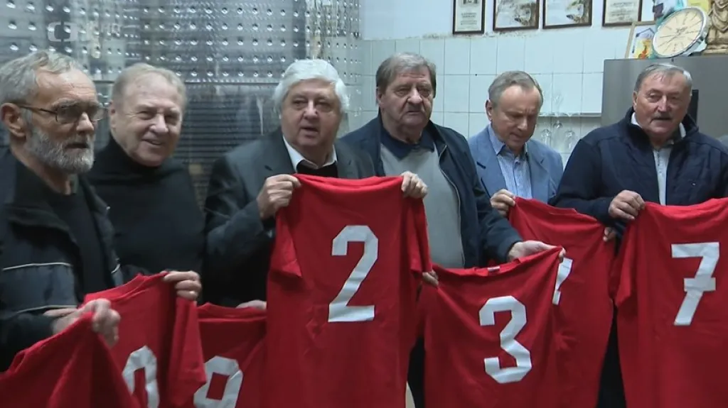 Panenka slavil s bývalými spoluhráči blížící se narozeniny