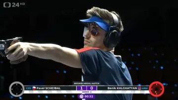 Pistolář Schejbal je bronzový z ME