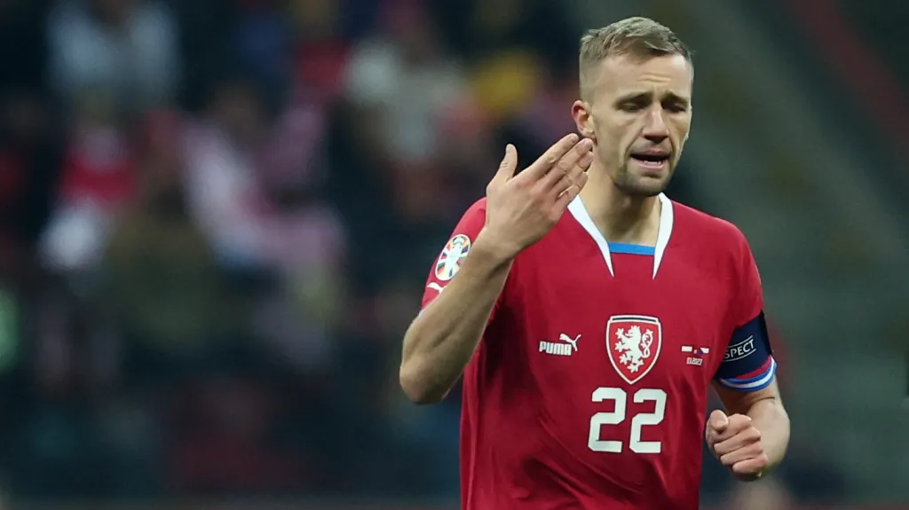 Kapitán fotbalové reprezentace Tomáš Souček