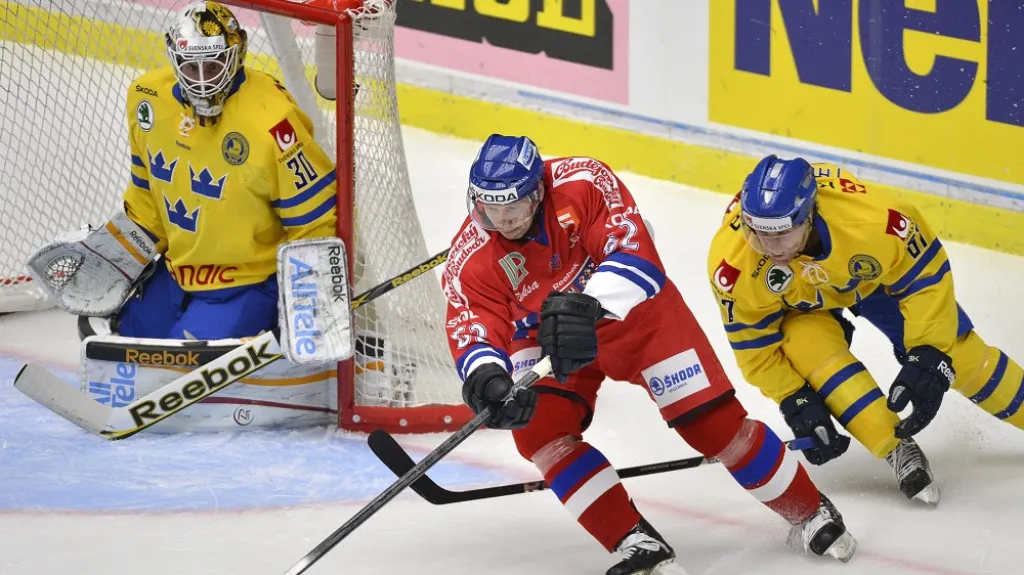 Utkání Švédsko - Česko