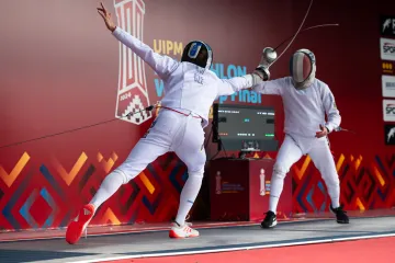 Moderní pětibojař Jan Kuf