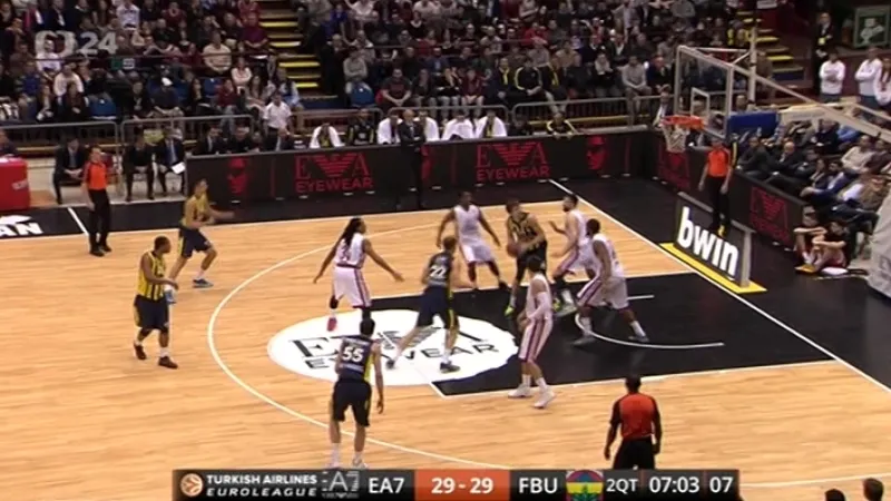 Sestřih basketbalu Milán - Fenerbahce