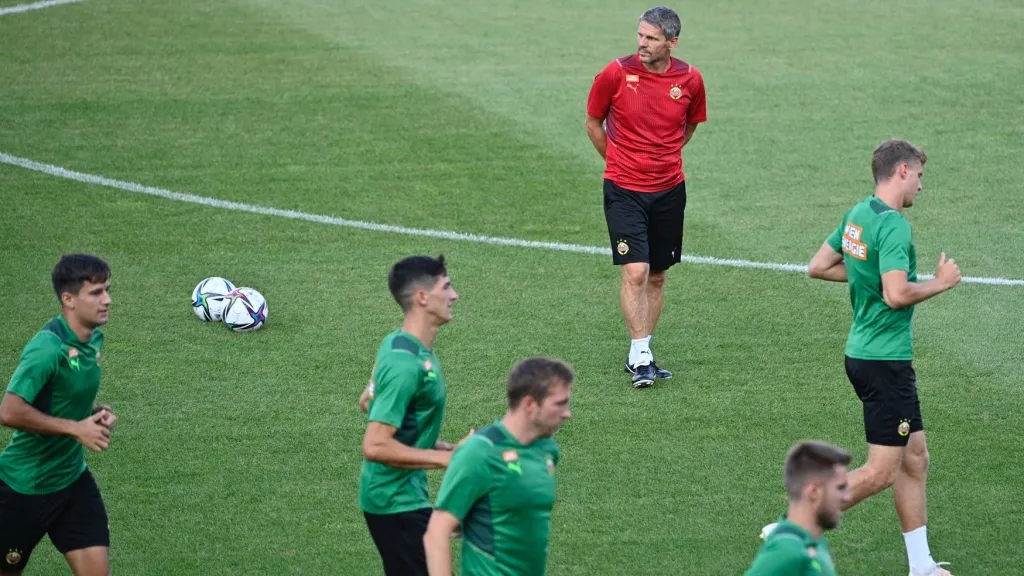 Rapid potrénoval na Letné