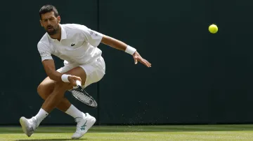 Djokovič postoupil pošestnácté do wimbledonského čtvrtfinále