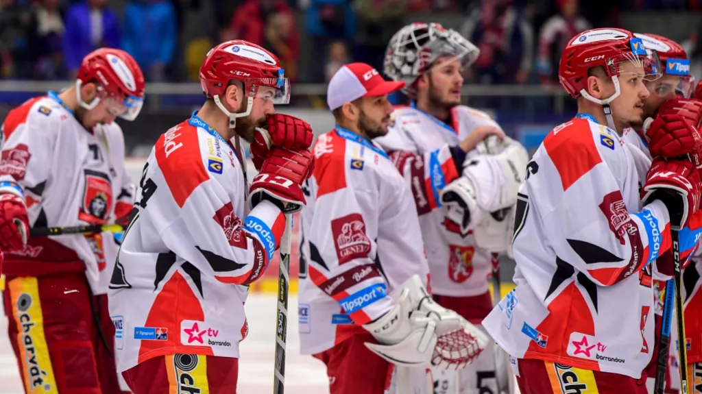 Smutní hokejisté Hradce Králové