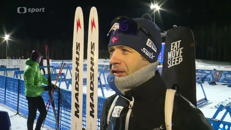 Björndalen: Lyžování mě pořád ještě baví