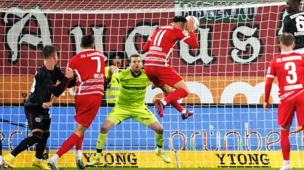 Utkání Augsburg - Leverkusen