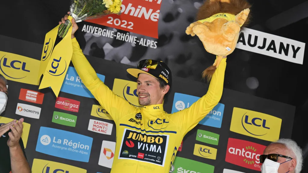 Primož Roglič v průběžném vedení na Critérium du Dauphiné