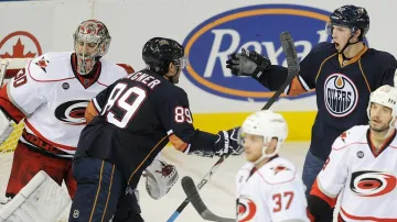 Radost hráčů Edmontonu