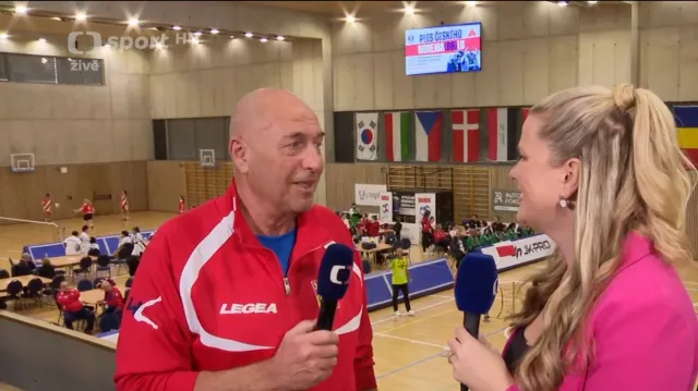 Jiří Šmejkal a Iveta Vaňátková probírají ambice na MS v nohejbalu žen