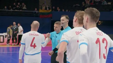 Sestřih utkání ME futsalistů Arménie – Česko