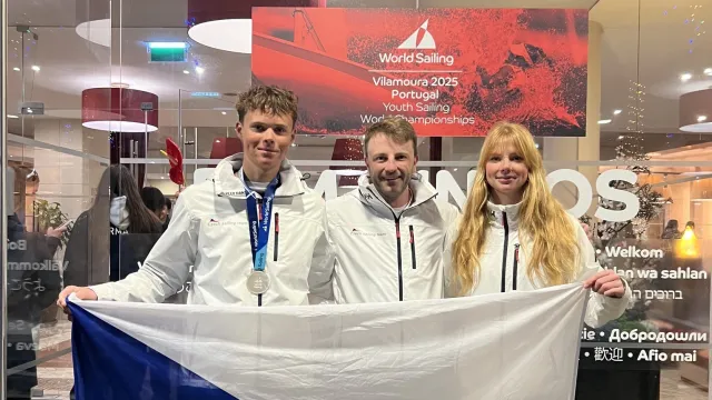 Jachtař Jiří Tomeš vybojoval na MS do 19 let stříbro