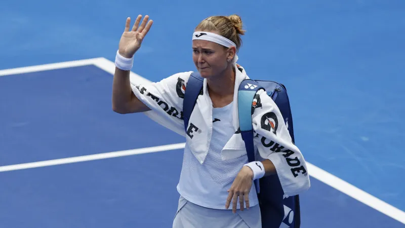 Účast Bouzkové na posledním grandslamu sezony je nejistá