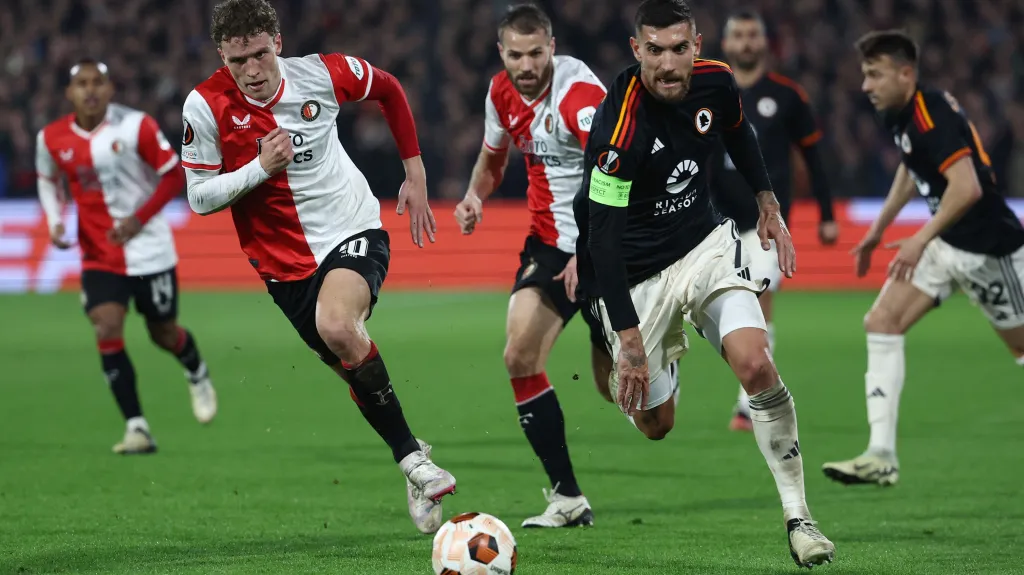 Utkání Feyenoord Rotterdam – AS Řím