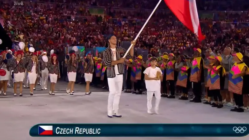 Lukáš Krpálek přivedl české sportovce na stadion Maracaná