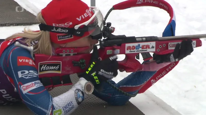 Biatlonisté před SP v Oberhofu trénovali střelbu