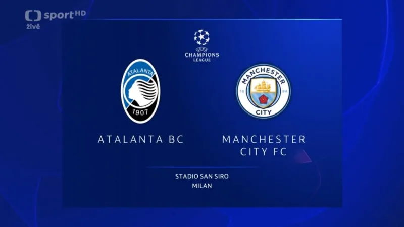 Sestřih utkání Atalanta Bergamo - Manchester City