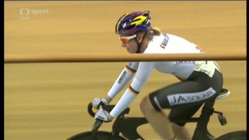 Machačová při prvním startu na MS dráhařů neuspěla