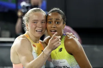 Henriette Jaegerová a Lurdes Gloria Manuel