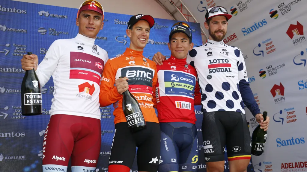 Nejlepší závodníci Tour Down Under 2017