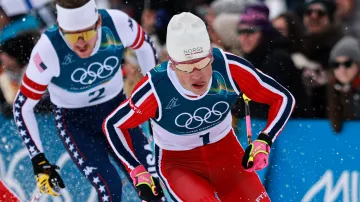 Finále mužského sprintu s Jiřím Tužem