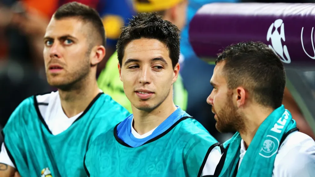 Samir Nasri na francouzské lavičce