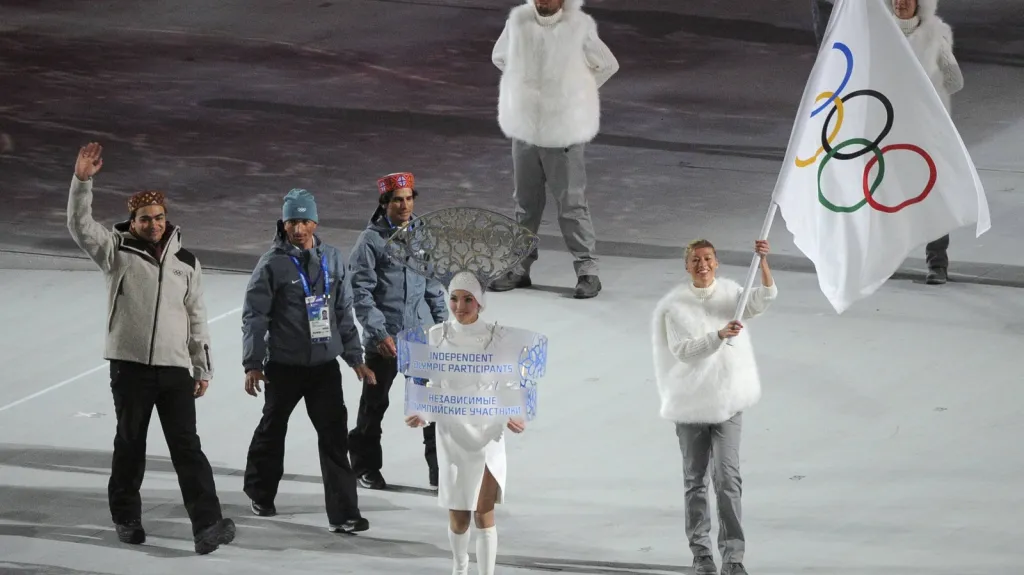 Indičtí sportovci pod olympijskou vlajkou