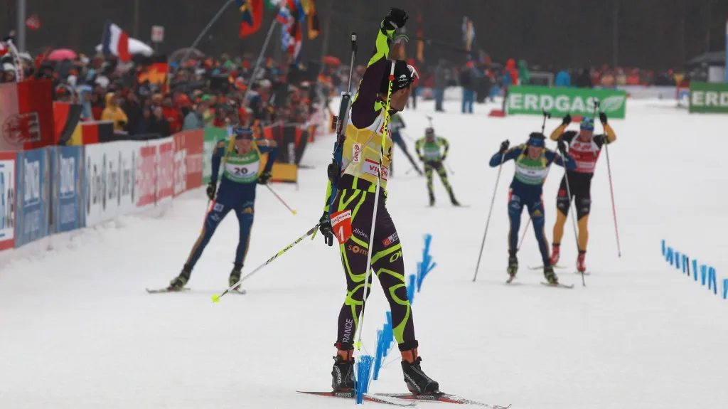 Fourcade vybojoval třetí zlato v Rupholdingu