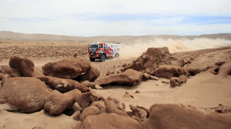 Sestřih 12. etapy Rallye Dakar