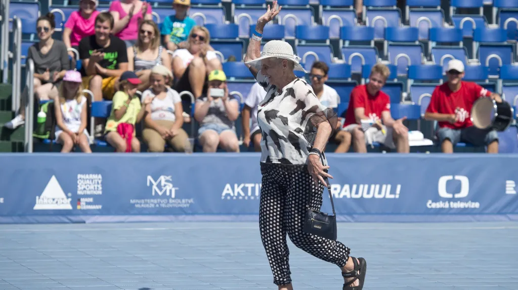 Házenkářka Věra Dvořáková na archivním snímku