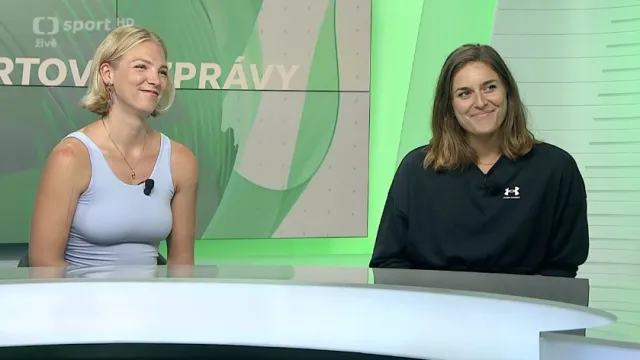 Beachvolejbalistky Hermannová a Štochlová o účasti na OH