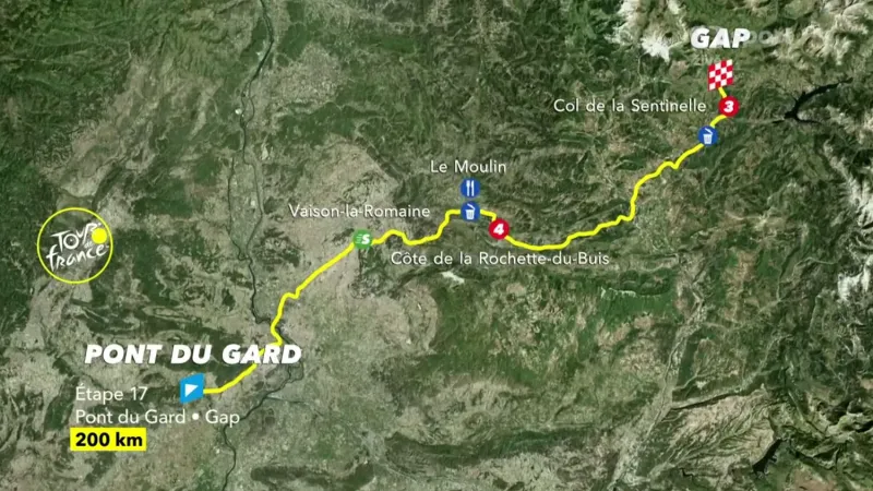 Představení 17. etapy Tour de France