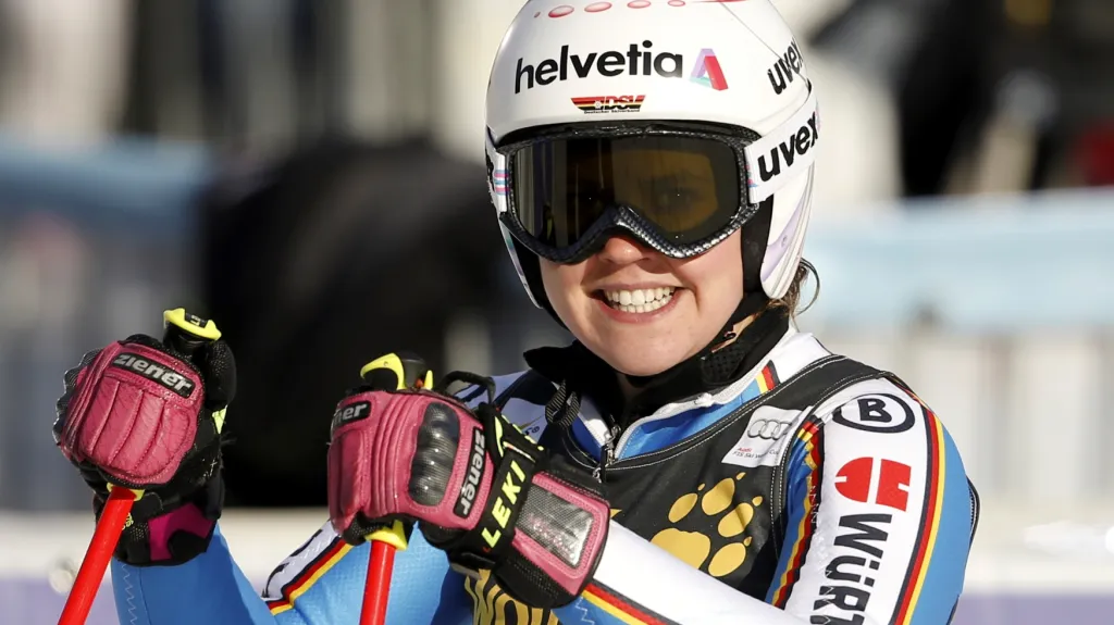 Německá lyžařka Viktoria Rebensburgová 