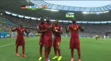 Gól v utkání Německo - Ghana: Gyan - 1:2 (63. min.)