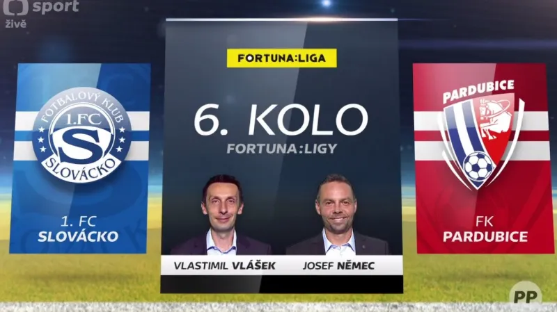 Přenos ČT: Sestřih a ohlasy utkání Slovácko - Pardubice