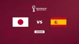 Záznam utkání Japonsko - Španělsko