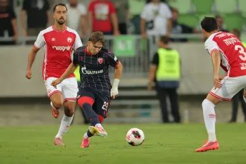 Utkání Hapoel Beer Ševa - CZ Bělehrad