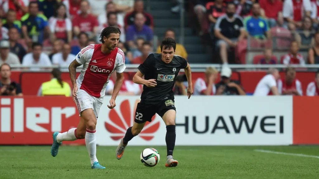 Utkání Ajax Amsterdam - Jablonec