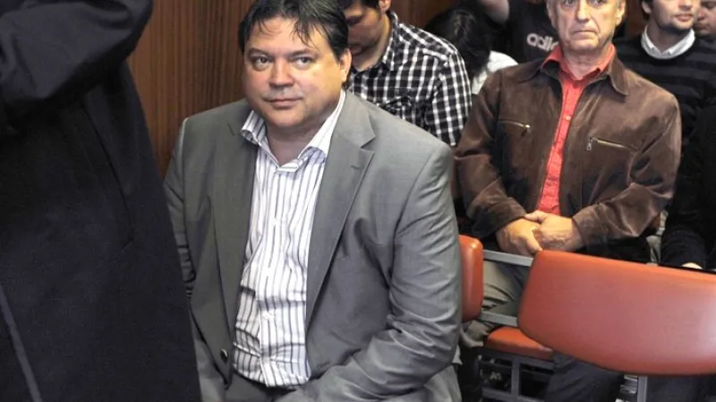 Bývalý šéf Bohemians Praha Karel Kapr v soudní síni