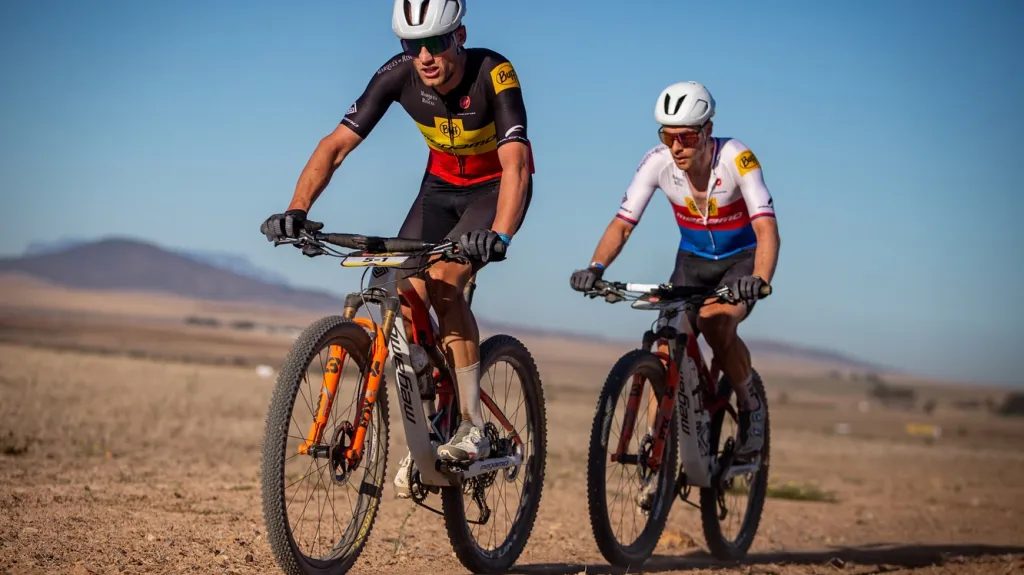 Wout Alleman s Martinem Stoškem na Cape Epic