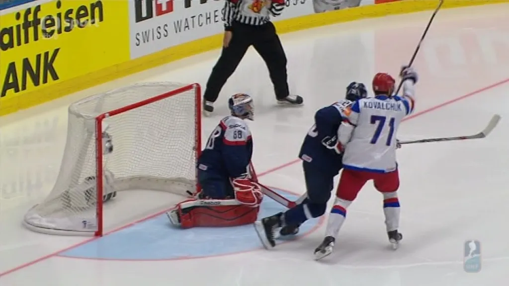Gól v utkání Slovensko - Rusko: Tarasenko - 1:2 (42. min.)