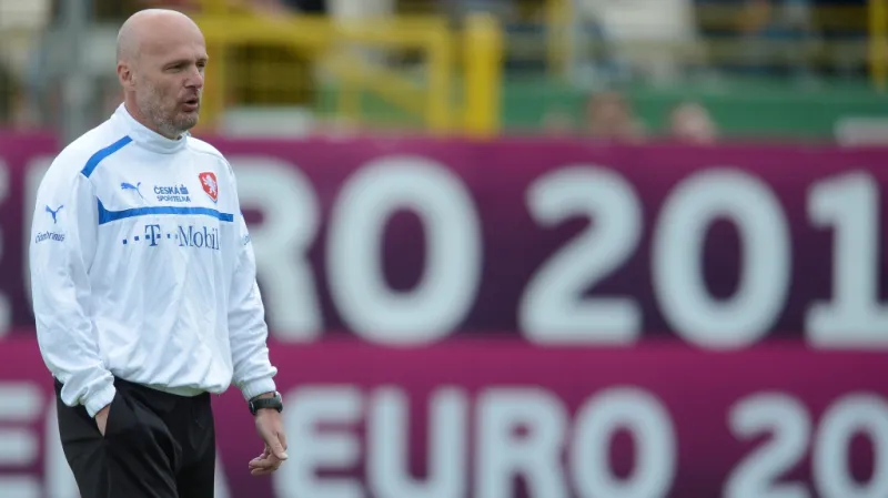 Reprezentační trenér Michal Bílek
