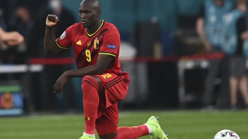 Romelu Lukaku vyjadřuje respekt hnutí Black Lives Matter