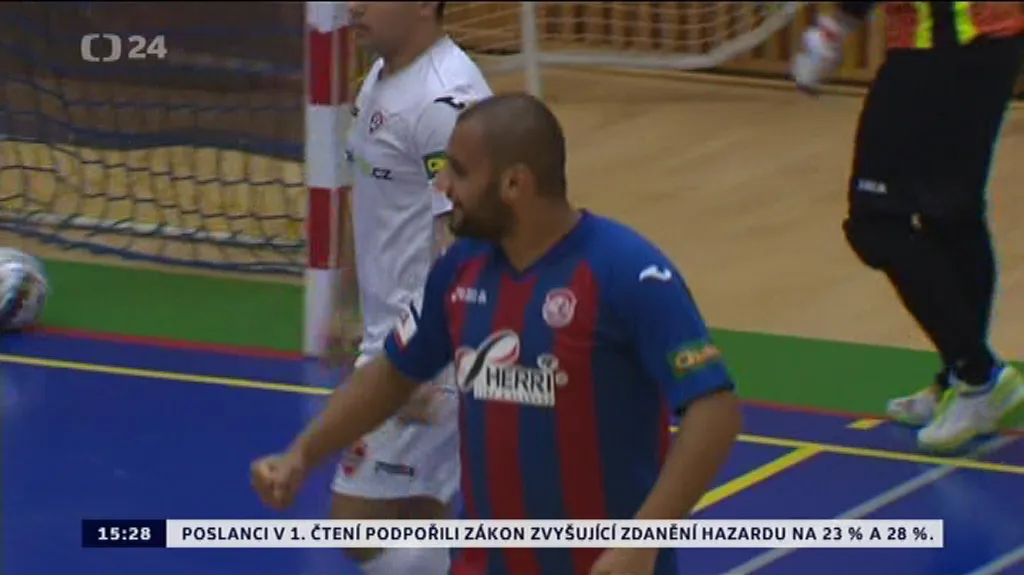 Sestřih futsalového utkání Benago - Helas Brno