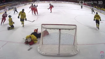 Vaněček rozhodl duel se Švédskem 20 sekund před koncem