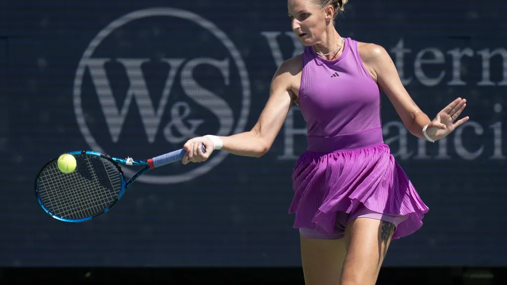 Karolína Plíšková v Cincinnati