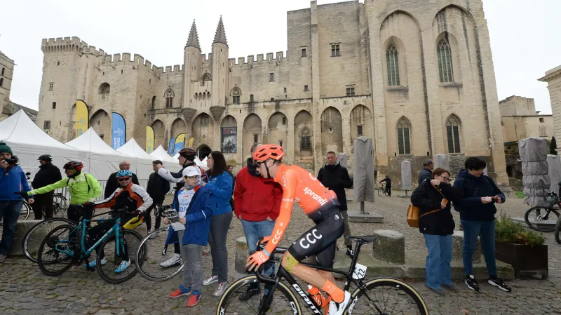 Jan Hirt v únoru na závodě Kolem Provence