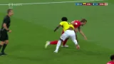 Gól v utkání Kolumbie - Anglie: Kane z pen. - 0:1 (57. min.)