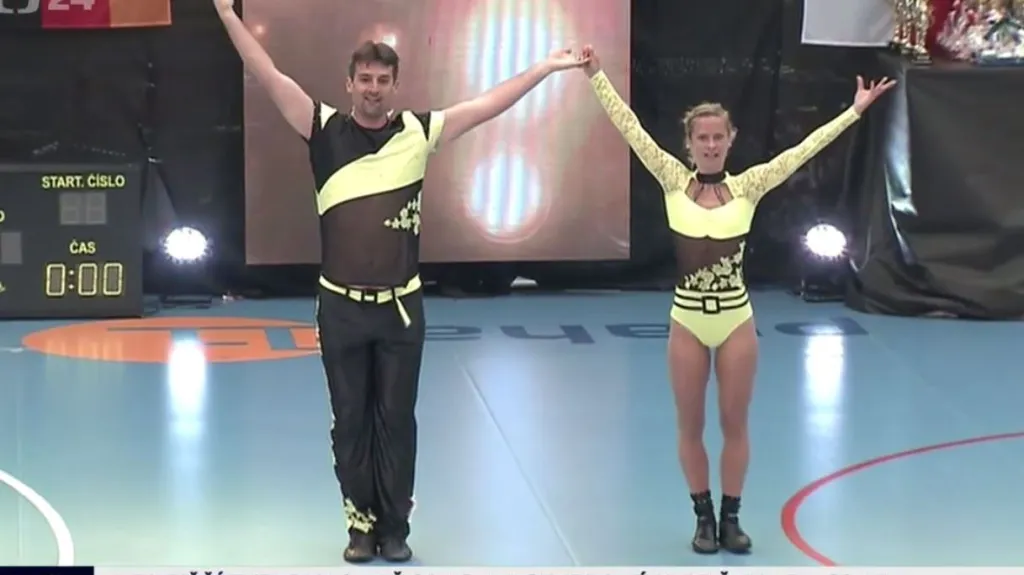 Mašková s Prokopem slaví premiérový titul na MČR v akrobatickém rokenrolu