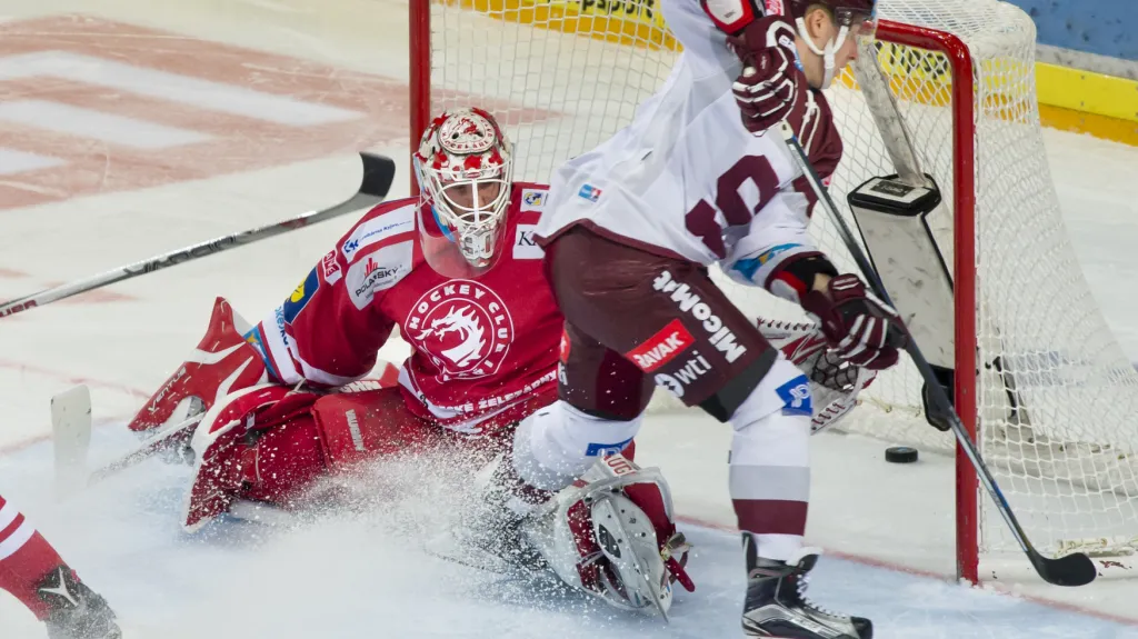 Utkání Sparta - Třinec
